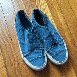 Blue Slip-On Blowfish Sneakers